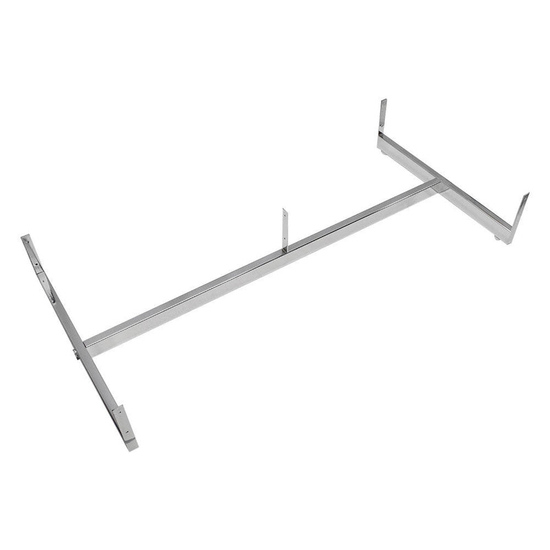 CHROME Gondola Base Floor Stand Display Gridwall Grid Panel Retail Fixture 50" x 25"