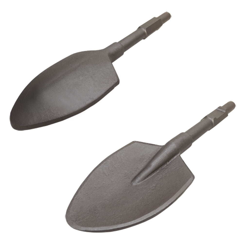 Clay Spade Bit Demolition Hammer Shovel Bit Spline Shank Hex Drill 1-3/16"