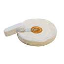 Complete polishing kit with three buffing pads, compounds, and arbor adapter.
