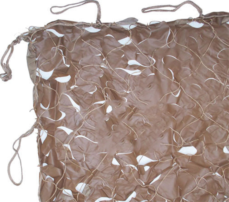 Commercial Camo Cargo Net Hunting Net Blind Car ATV Cover 10'x20' - Tan