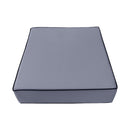 Outdoor lounge chair cushion