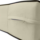 Outdoor lounge chair cushion