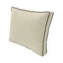 Outdoor lounge chair cushion