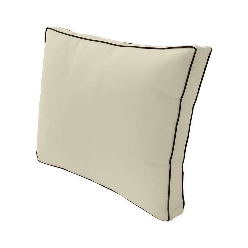 Outdoor lounge chair cushion