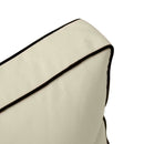 Outdoor lounge chair cushion