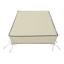 Outdoor lounge chair cushion