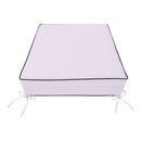 Outdoor lounge chair cushion