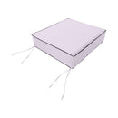 Outdoor lounge chair cushion