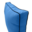 Outdoor lounge chair cushion
