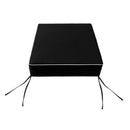 Outdoor lounge chair cushion