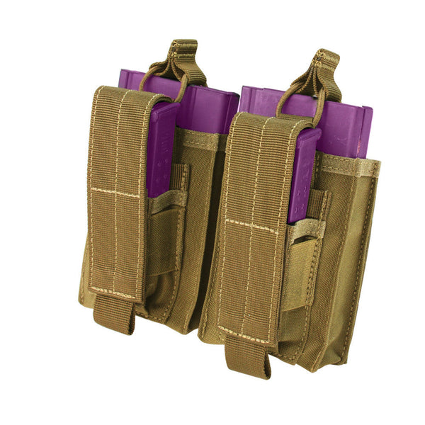 Condor Coyote Molle Tactical Double Pistol Kangaroo Magazine Mag Pouch