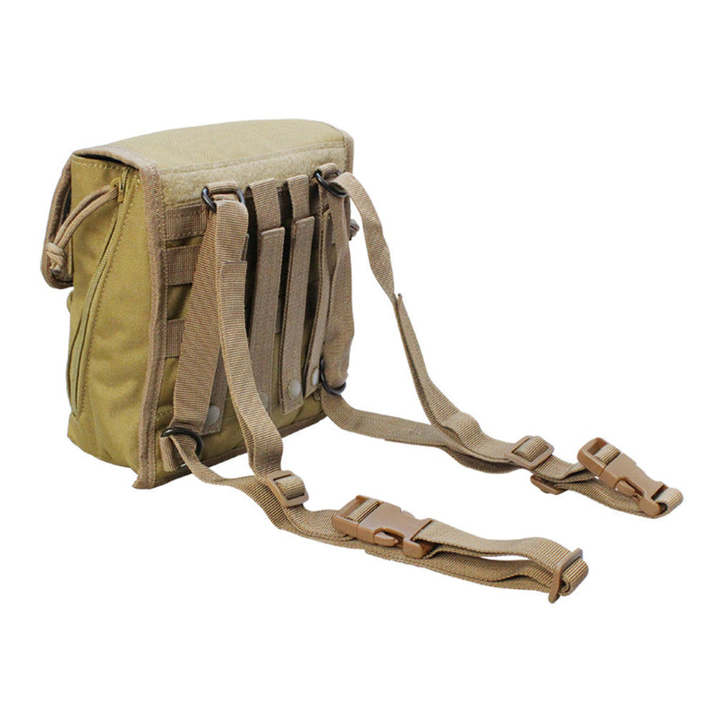 COYOTE TAN Molle Tactical Large Binocular Pouch Utility Storage Camera Pouches