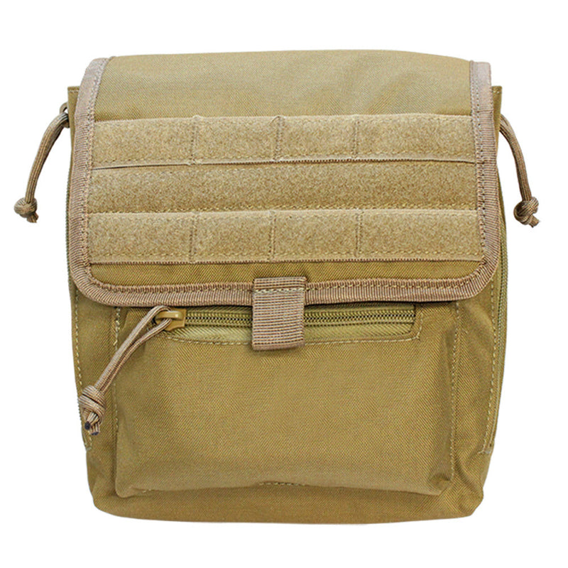 COYOTE TAN Molle Tactical Large Binocular Pouch Utility Storage Camera Pouches