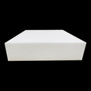 Crib Size 52x28x6 Outdoor Foam Daybed Mattress High Density 1.8 PCF Medium Firm
