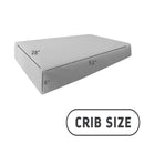 Crib Size 52x28x6 Outdoor Foam Daybed Mattress High Density 1.8 PCF Medium Firm