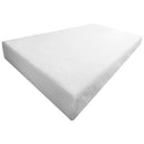 Crib Size 52x28x6 Outdoor Foam Daybed Mattress High Density 1.8 PCF Medium Firm
