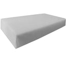 Crib Size 52x28x6 Outdoor Foam Daybed Mattress High Density 1.8 PCF Medium Firm