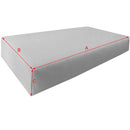 Crib Size 52x28x6 Outdoor Foam Daybed Mattress High Density 1.8 PCF Medium Firm