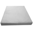 Crib Size 52x28x6 Outdoor Foam Daybed Mattress High Density 1.8 PCF Medium Firm