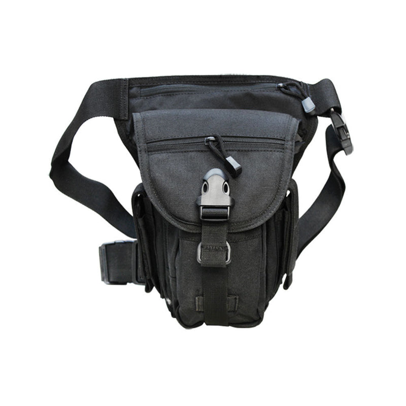 Condor Cross Over Drop Leg Rig Magazine Mag Dump Utility Pouch Leg Pouch Carrier-BLACK