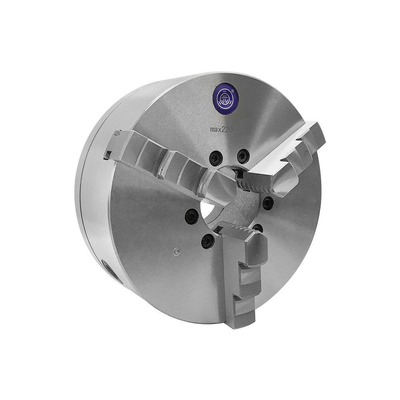 D1-6 Direct Mount 10'' Self Centering Lathe Chuck 3 Jaw CNC Drilling Milling Machine