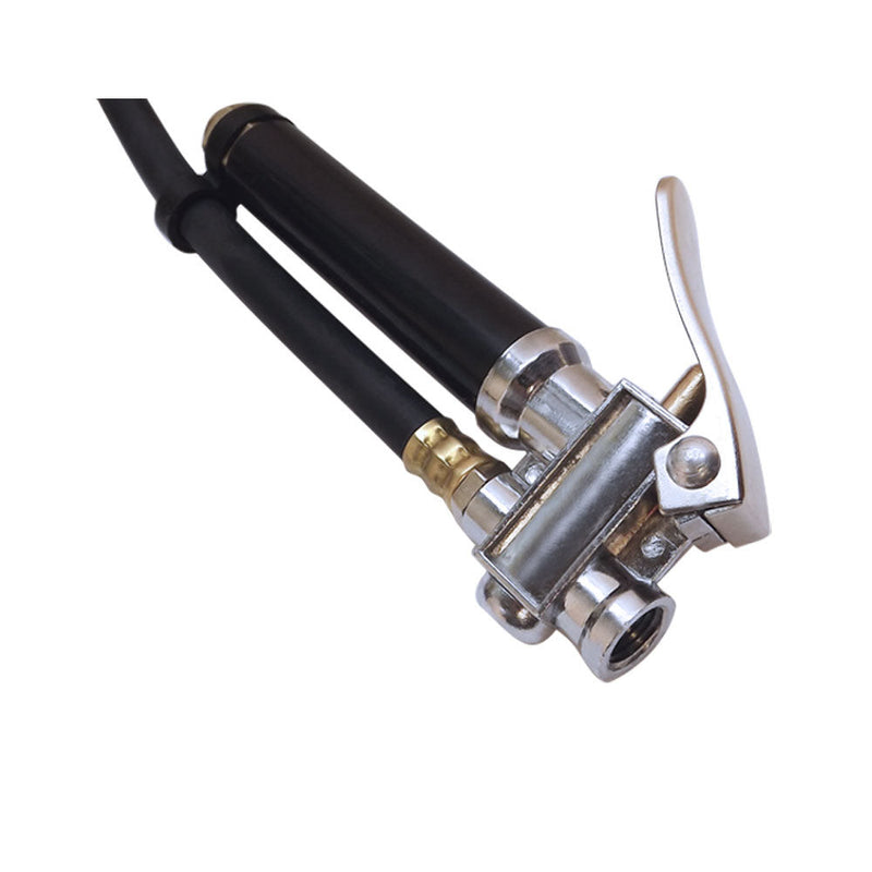 Deluxe Auto Tire Chuck Inflator Pressure Gauge 120PSI
