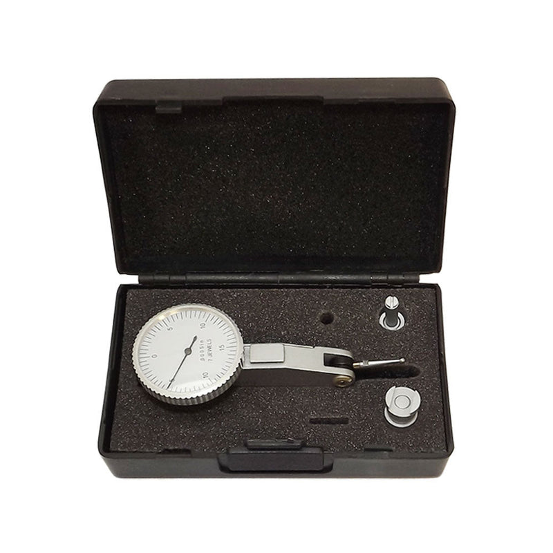 Dial Test indicator Graduation .0005'' Set Reading 0-15-0  7 Jewels White Face