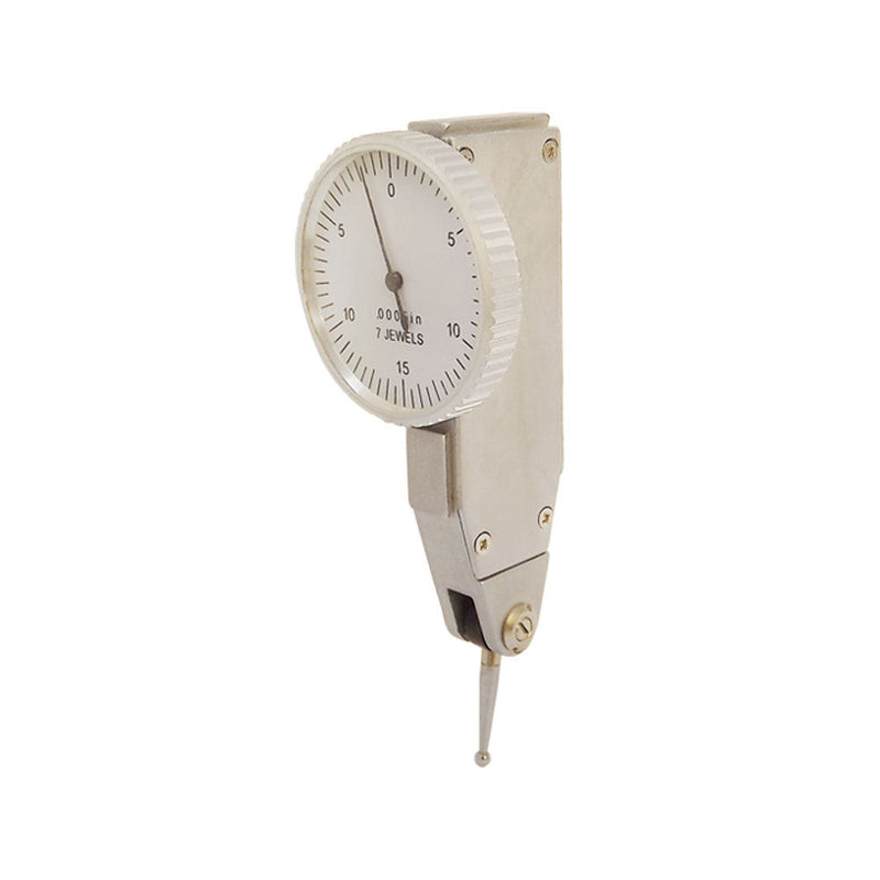 Dial Test indicator Graduation .0005'' Set Reading 0-15-0  7 Jewels White Face
