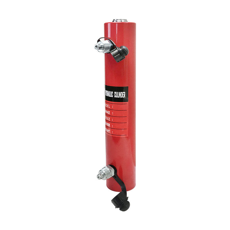 Double Acting 10-Ton Hydraulic Cylinder 10" Stroke Jack Ram 16" Closed Height