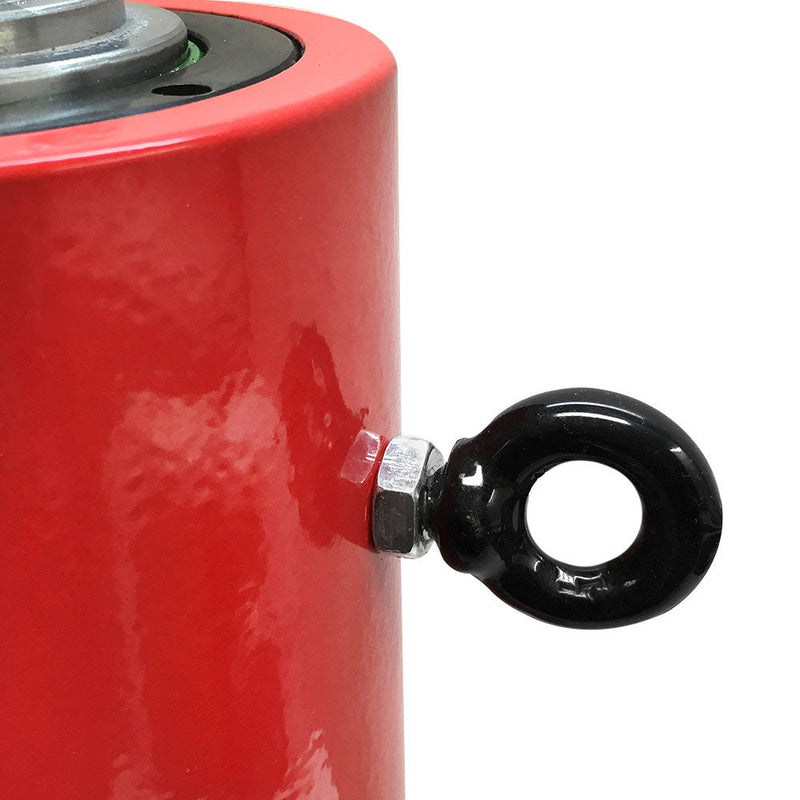 Double Acting 50-Ton Hydraulic Cylinder 8" Stroke Jack Ram 15.35" Closed Height