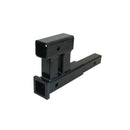 Dual 2" Hitch Rise Drop Bicycle Receiver Extender Extention Extension 4000LB