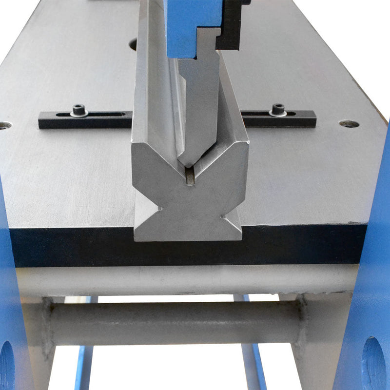 Electric 100 Ton Hydraulic Press Brake Bender Bending 3 Phase 220 Volt - 38" x 3/8"
