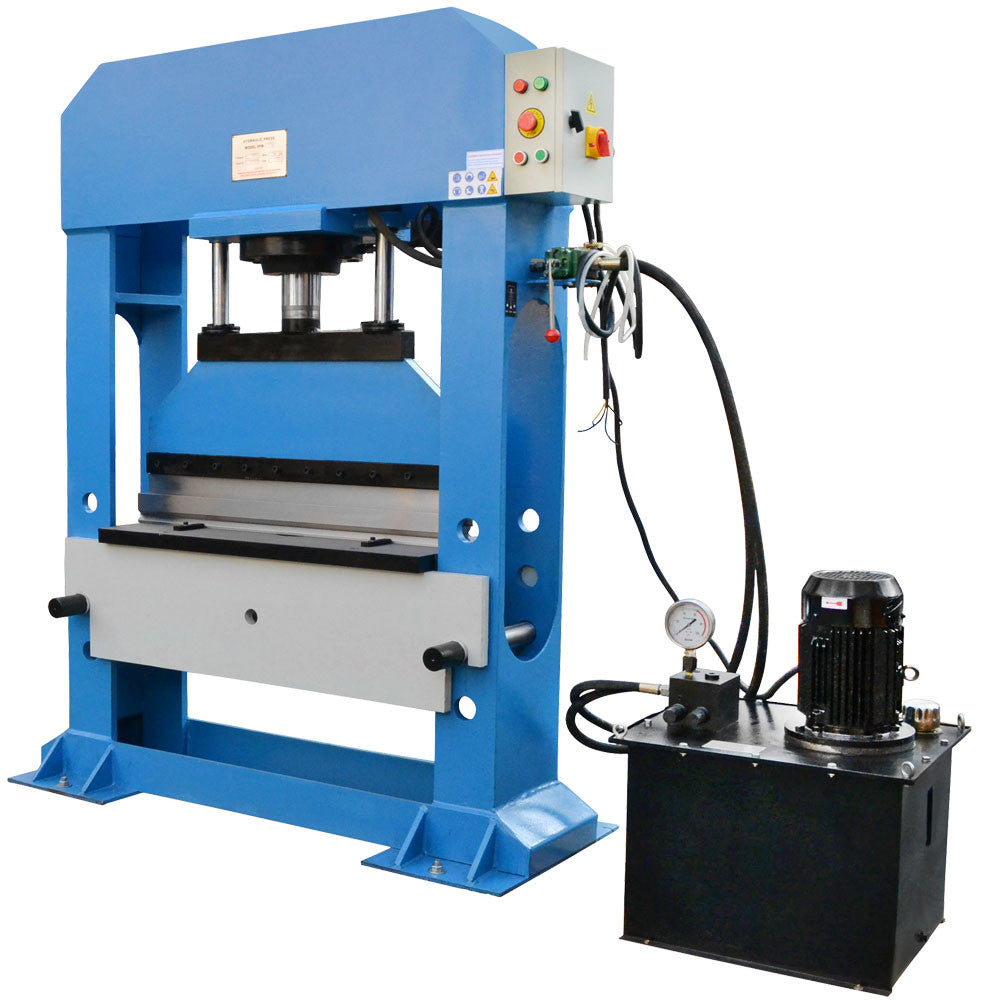 Electric 150 Ton Hydraulic Press Brake Bender Bending 3 Phase 220 Volt - 38" x 1/2"
