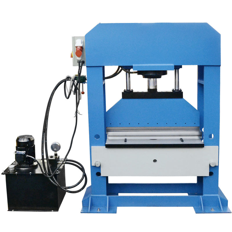 Electric 200 Ton Hydraulic Press Brake Bender Bending 3 Phase 220V - 38" x 5/8"