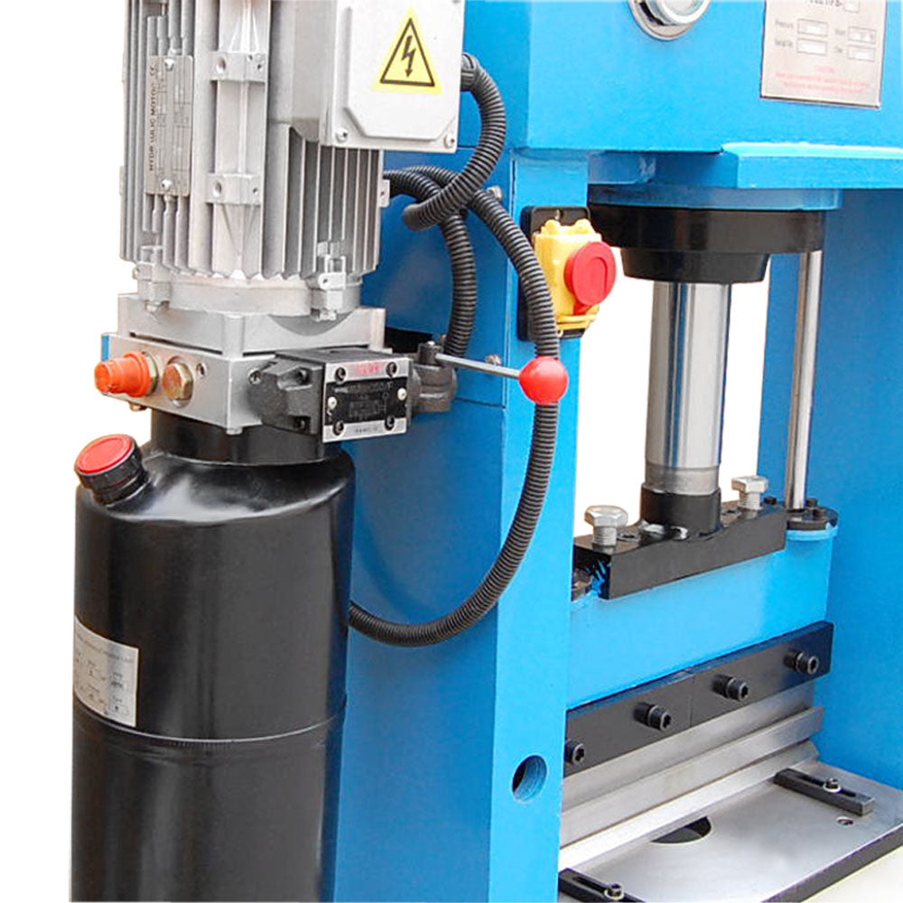 Electric 30 Ton Hydraulic Press Brake Bender Bending 3 Phase 220 Volt - 18.5" x 5/32"