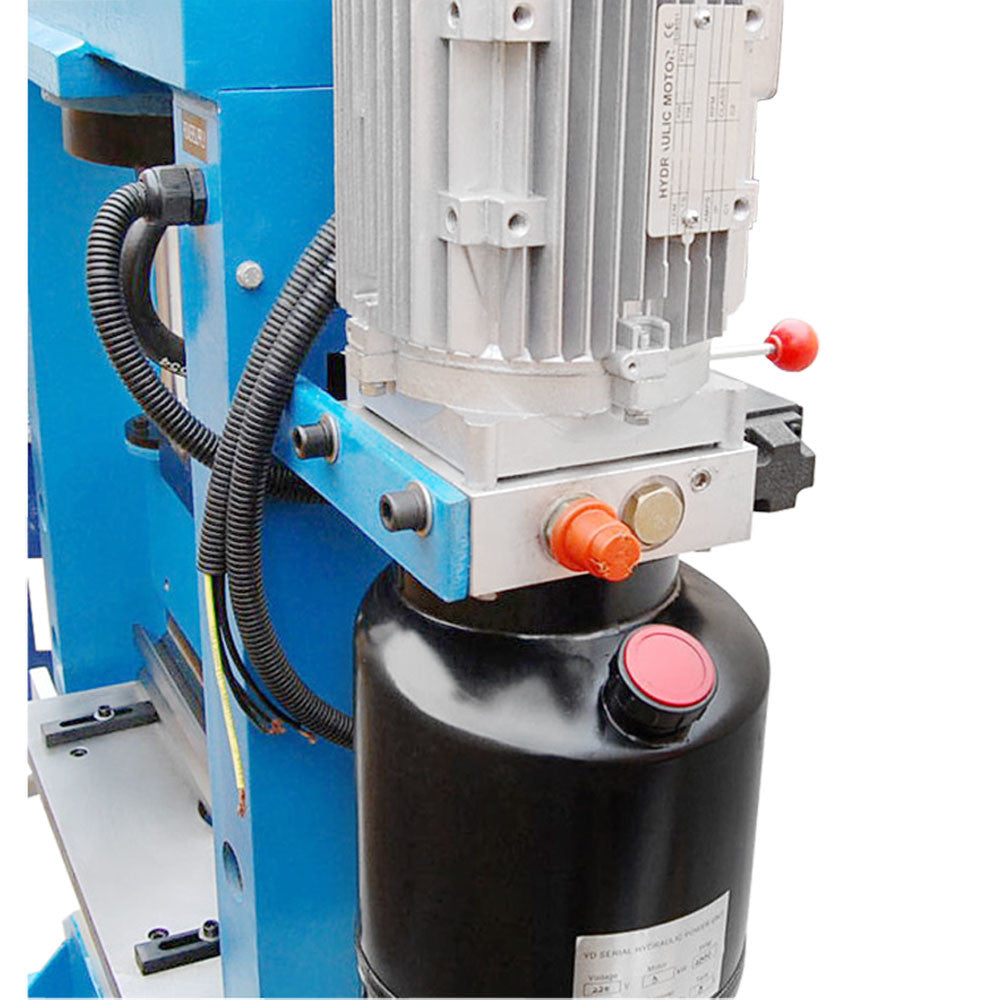 Electric 30 Ton Hydraulic Press Brake Bender Bending 3 Phase 220 Volt - 18.5" x 5/32"