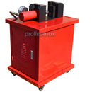 Electric 4-3/4" x 3/8" Thickness BUSBAR Bender Cuttter Puncher w-4 Dies Hydraulic 2 Speed - 110 volt