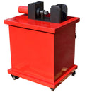 Electric 4-3/4" x 3/8" Thickness BUSBAR Bender Cuttter Puncher w-4 Dies Hydraulic 2 Speed - 110 volt