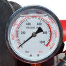 Electric 4-3/4" x 3/8" Thickness BUSBAR Bender Cuttter Puncher w-4 Dies Hydraulic 2 Speed - 110 volt