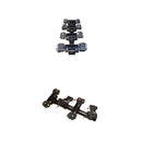 Foldable 4 Bicycle Bike 2" - 1-1-4" Hitch Receiver Carrier Rack Removable Cradle