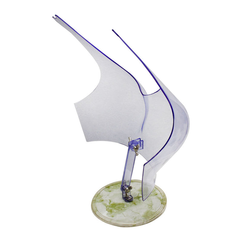 Free Standing Clear Plastic Bra Form Bikini Lingerie Display Adjustable Stand Base