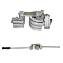 hand tube pipe bender with dual handles and non slip grip for smooth manual bending