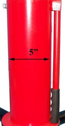 HD 1-2 Ton Hydraulic Telescopic Tall Transmission Jack 34-5-8 to 73"