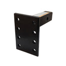 HD 2''x2'' Solid Adjustable Pintle Mounting Plate Trailer Hitch Adapter 10000 LBS