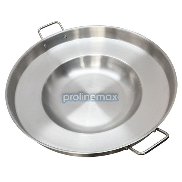 HD 23'' Wide Stainless Steel  Concave Comal  Griddle Pan Cooking Grill Fry Pan