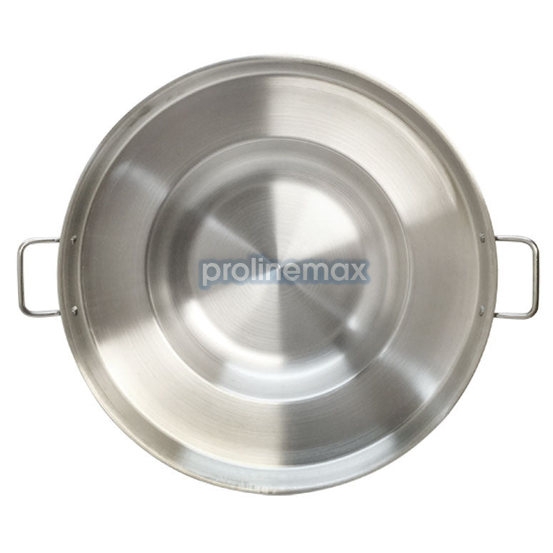 HD 23'' Wide Stainless Steel  Concave Comal  Griddle Pan Cooking Grill Fry Pan