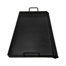 HD 32'' Black Steel Non Stick Coating Flat Top Griddle Grill Plancha For Double Burner