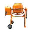 HD Portable Electric 3-1/2" Cubic Feet Steel Stucco Concrete Cement Mixer Contractor Mortar