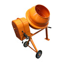 HD Portable Electric 3-1/2" Cubic Feet Steel Stucco Concrete Cement Mixer Contractor Mortar