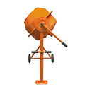 HD Portable Electric 3-1/2" Cubic Feet Steel Stucco Concrete Cement Mixer Contractor Mortar